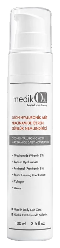 Bakımda kullanılan MedikO3 nemlendirici